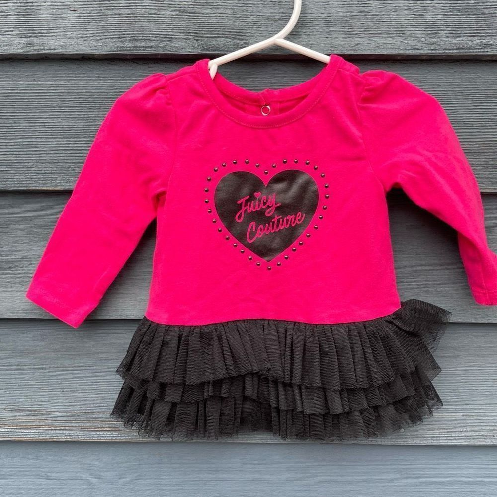Juicy Couture 3-6 month baby girl bundle of 2